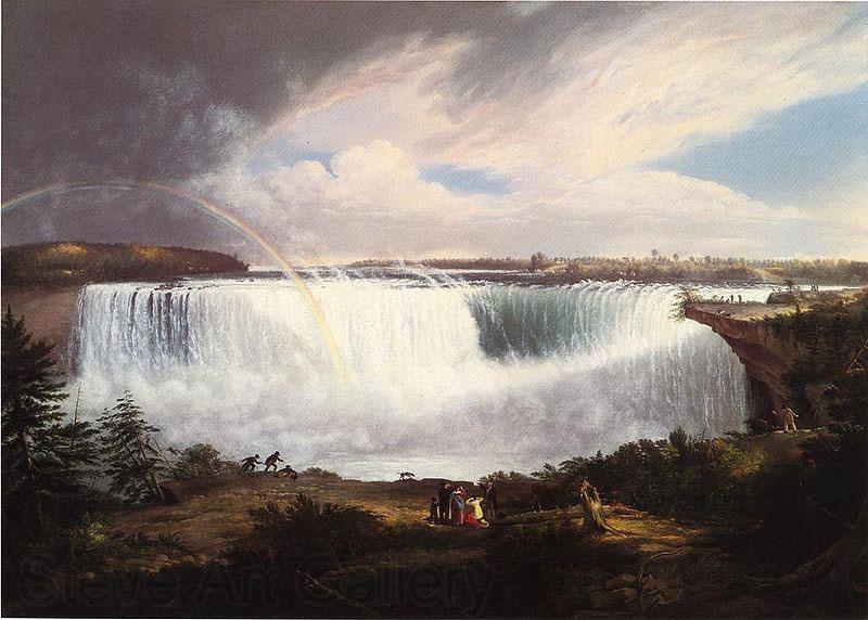 Alvan Fisher The Great Horseshoe Fall, Niagara Spain oil painting art